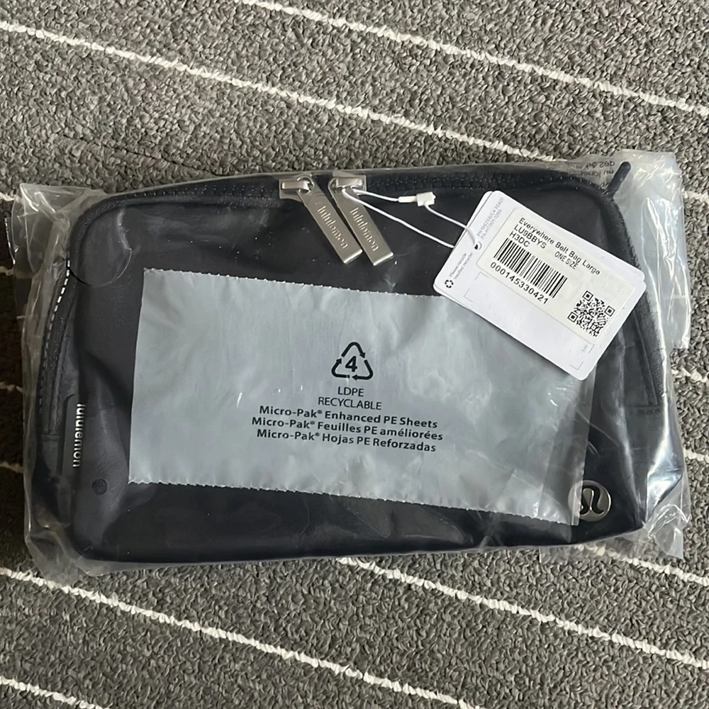 NEW LULULEMON EVERYWHERE BELT BAG LARGE 2L IN CAMO DEEP COAL MULTI - Picture 5 of 7